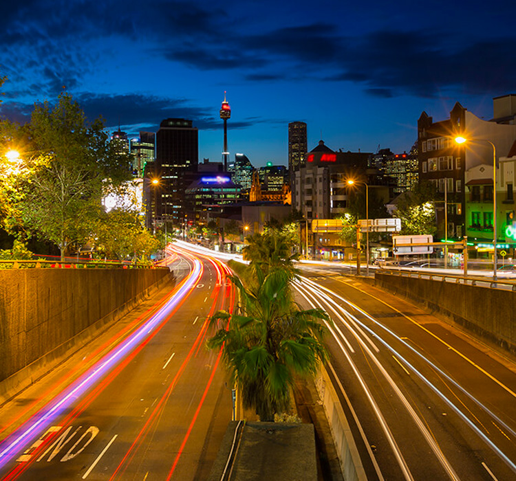 Sydney’s Cross City Tunnel, New South Wales